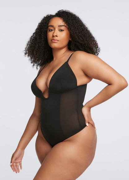 BraSculpt Plunge Bodysuit Thong