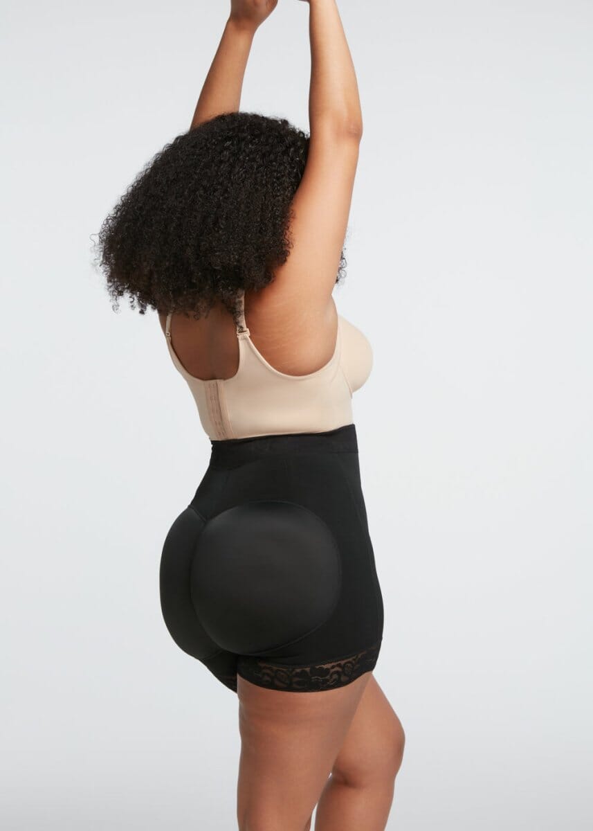 BootyBoosting Mid-Waist Zip Shorts