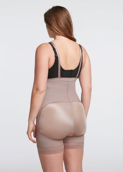 BootyBoosting High-Waist Front Zip Shorts