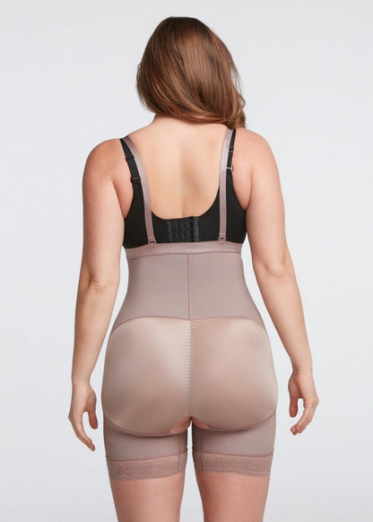 BootyBoosting High-Waist Front Zip Shorts