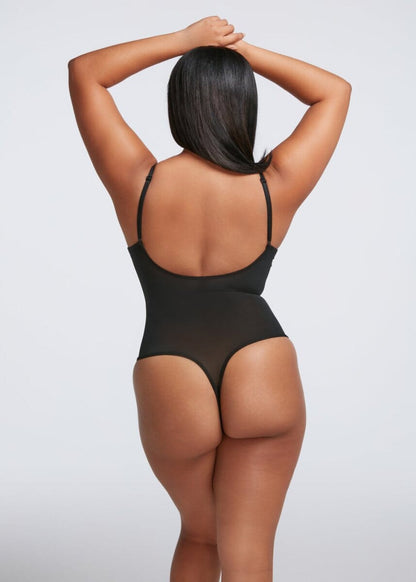 BraSculpt Plunge Bodysuit Thong