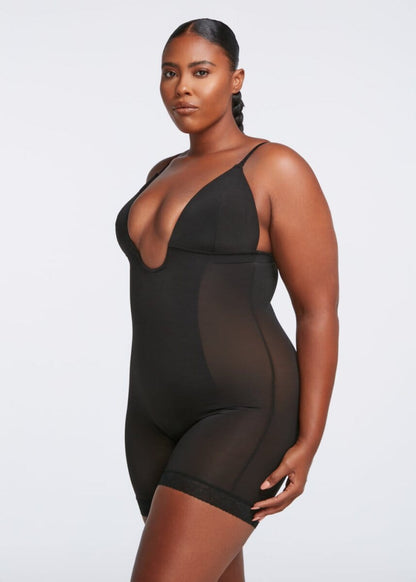 BraSculpt Plunge Bodysuit Shorts