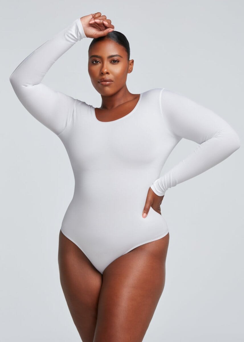 SculptingBodysuit Long Sleeve Thong