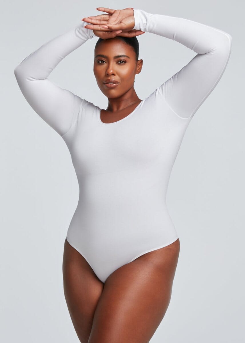 SculptingBodysuit Long Sleeve Thong