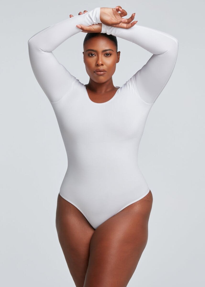 SculptingBodysuit Long Sleeve Thong