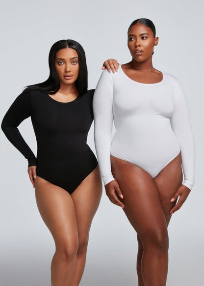 SculptingBodysuit Long Sleeve Thong