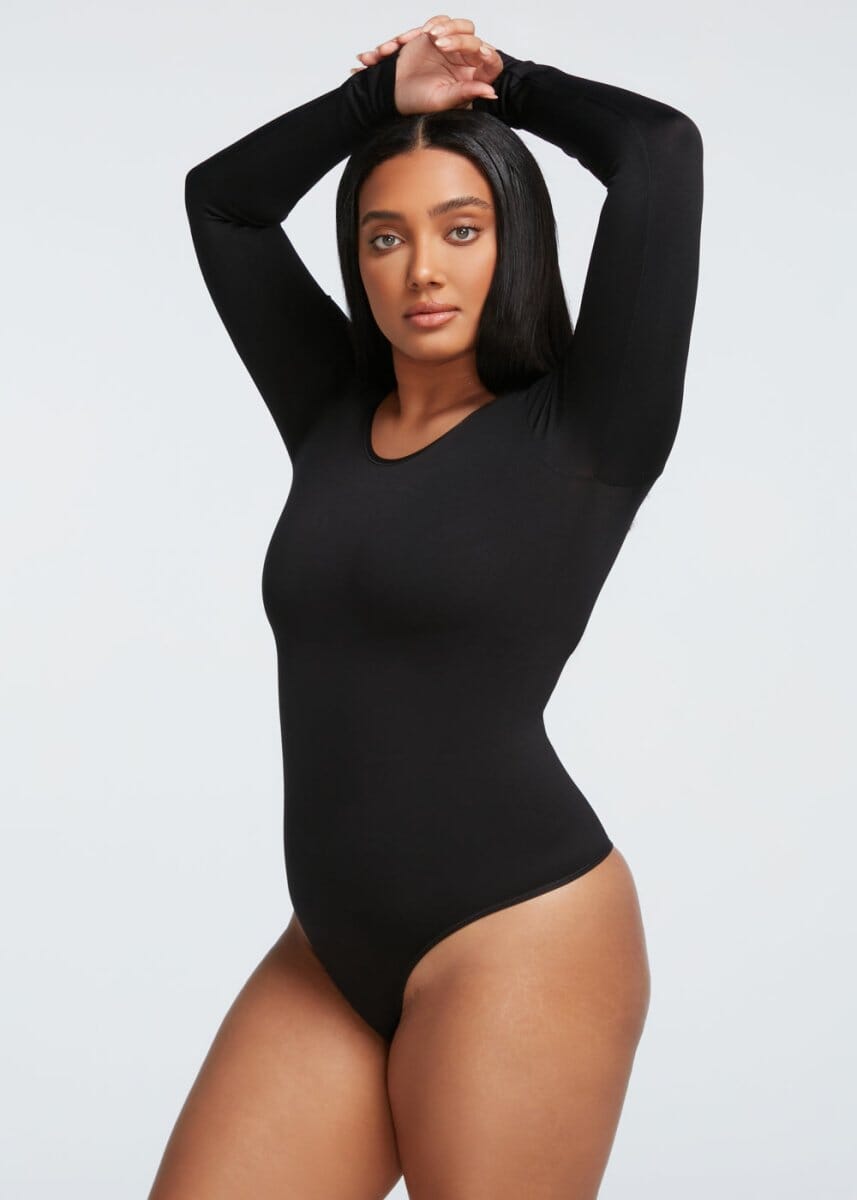 SculptingBodysuit Long Sleeve Thong