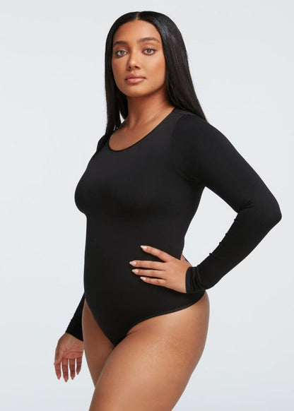 SculptingBodysuit Long Sleeve Thong