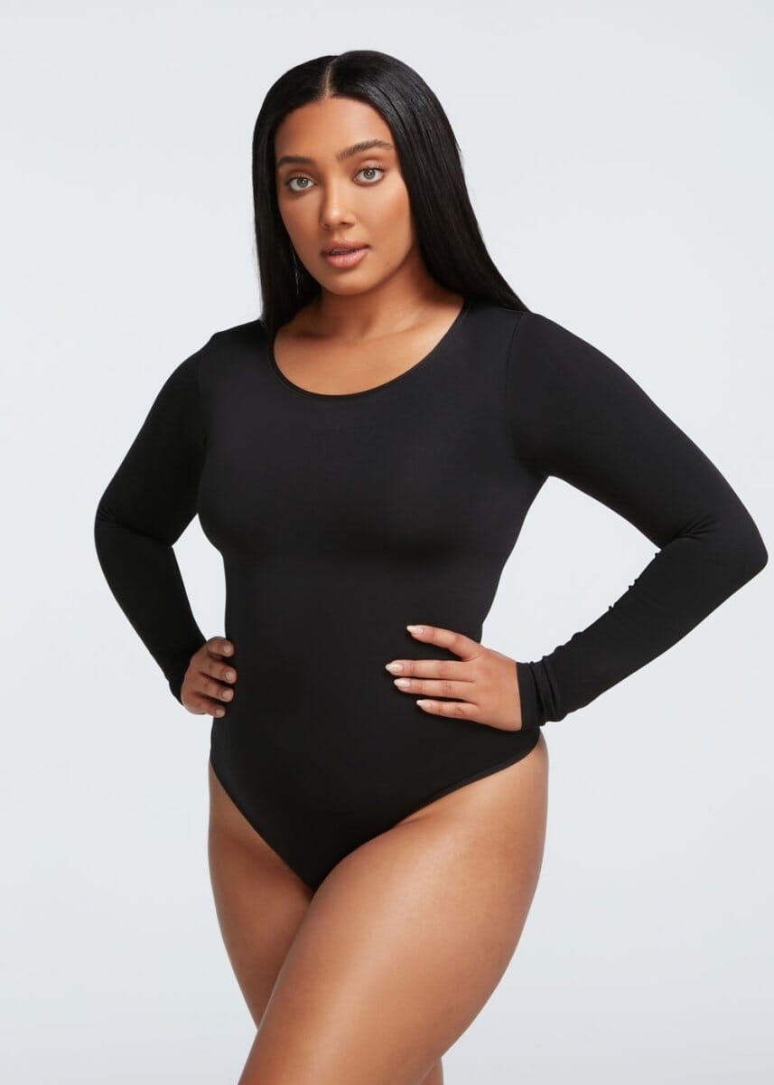 SculptingBodysuit Long Sleeve Thong