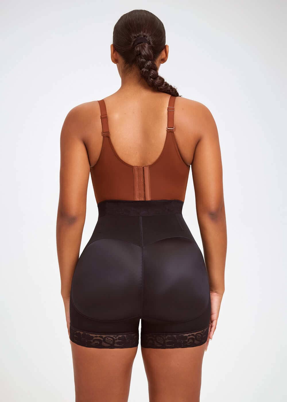 BootyBoosting Mid-Waist Zip Shorts