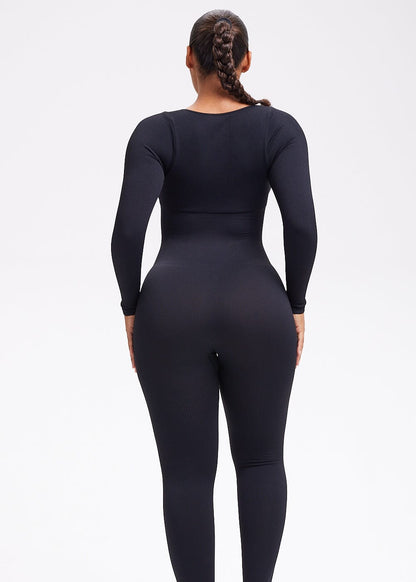 SnatchedKnit Longsleeve Jumpsuit