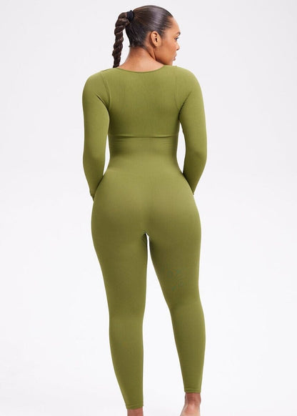 SnatchedKnit Longsleeve Jumpsuit