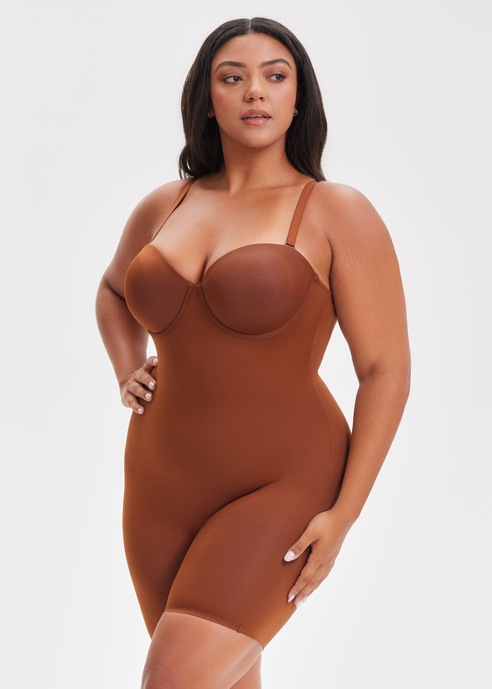 BraSculpt Strapless Bodysuit Shorts