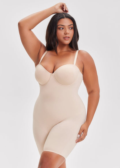 BraSculpt Strapless Bodysuit Shorts