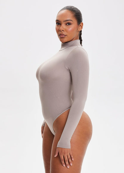 SculptingBodysuit Turtle Neck Thong