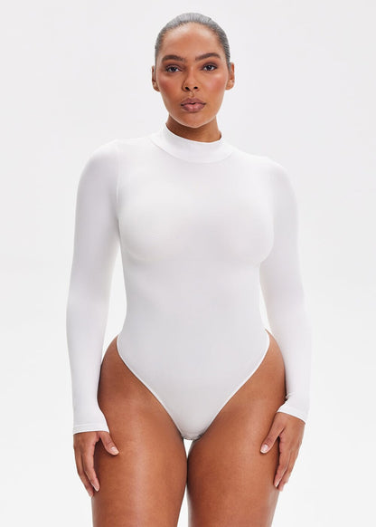 SculptingBodysuit Turtle Neck Thong