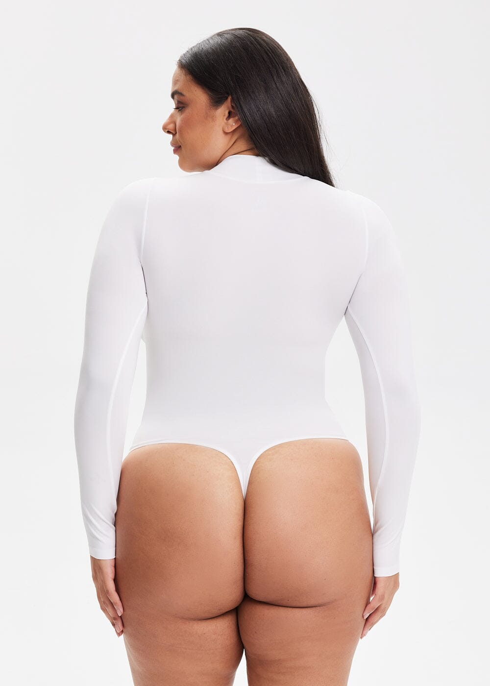 SculptingBodysuit Turtle Neck Thong