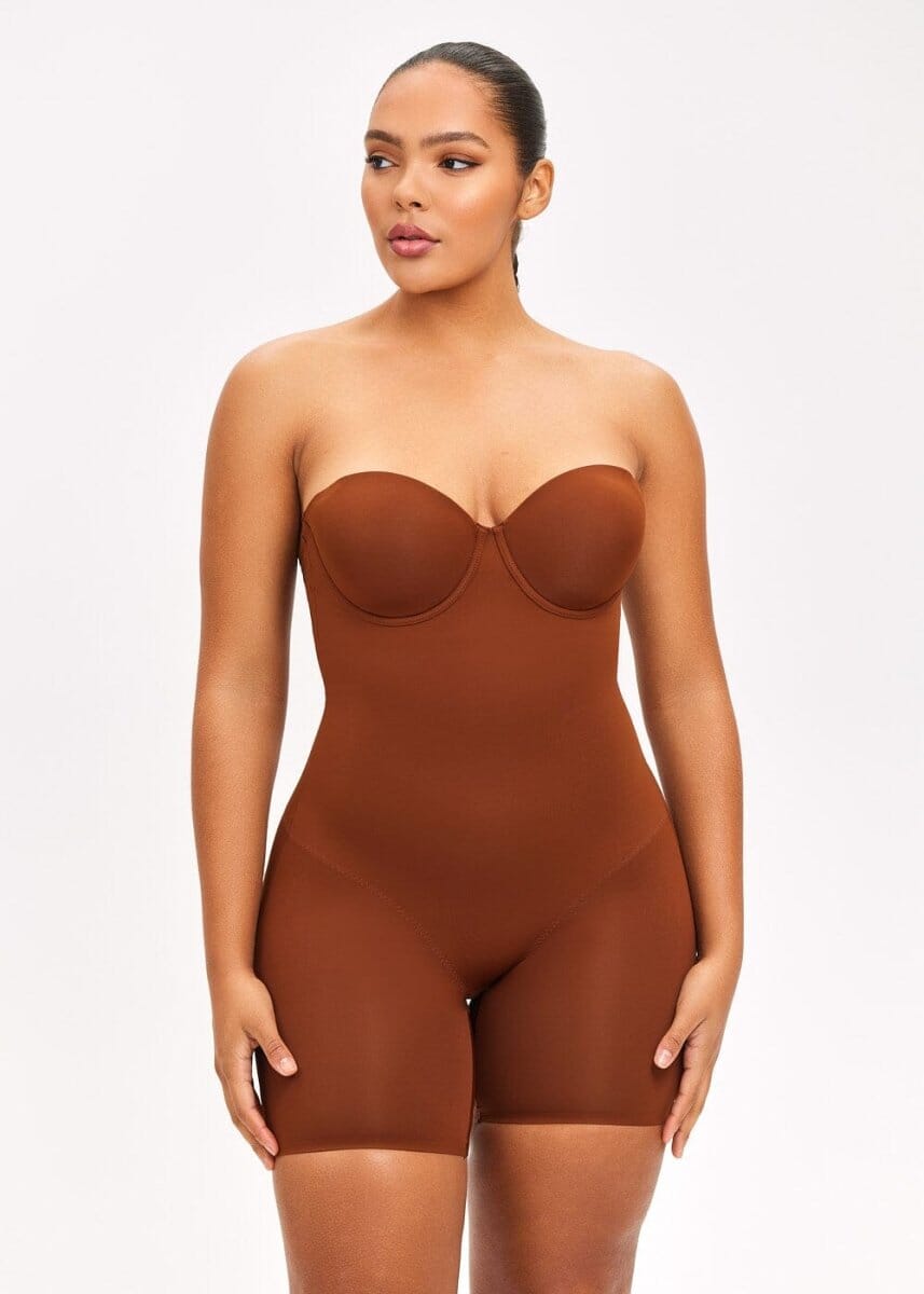 BraSculpt Strapless Bodysuit Shorts