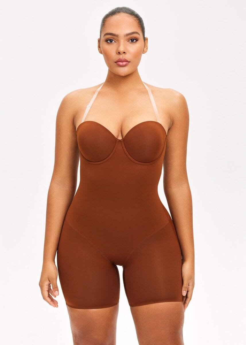 BraSculpt Strapless Bodysuit Shorts