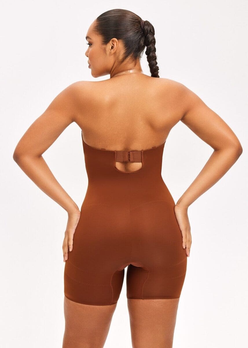 BraSculpt Strapless Bodysuit Shorts