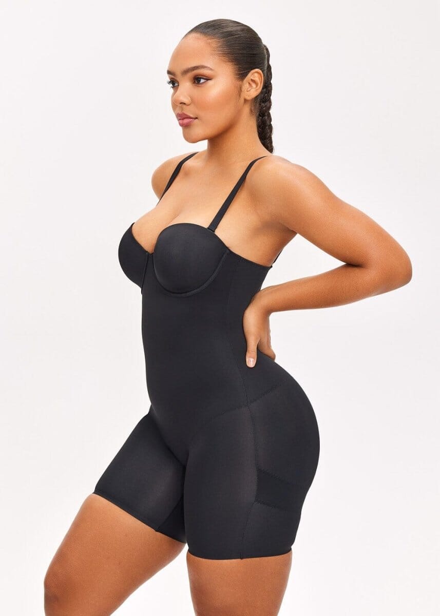 BraSculpt Strapless Bodysuit Shorts