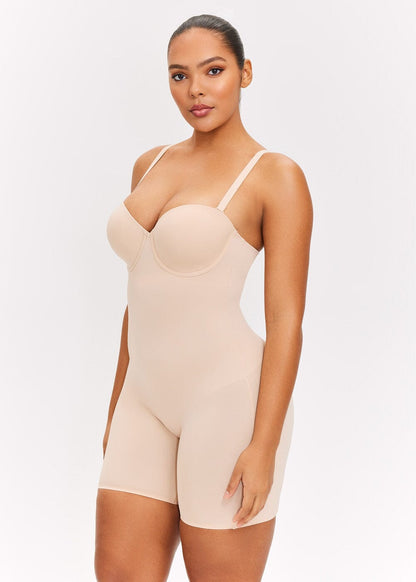 BraSculpt Strapless Bodysuit Shorts