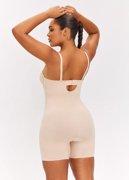 BraSculpt Strapless Bodysuit Shorts